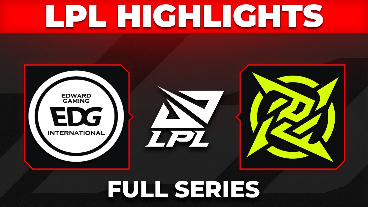 EDG vs NIP Highlights ALL GAMES | LPL Split 3 Play-Ins 2026 | EDward Gaming vs Ninjas in Pyjamas