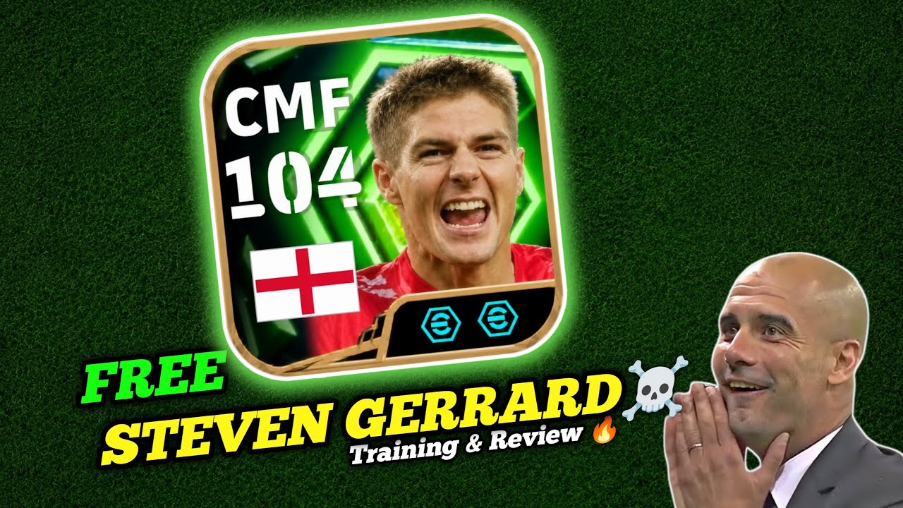 Бесплатный обзор Epic Low Screamer Gerrard 😳 Лучший бесплатный центральный полузащитник в eFootba...