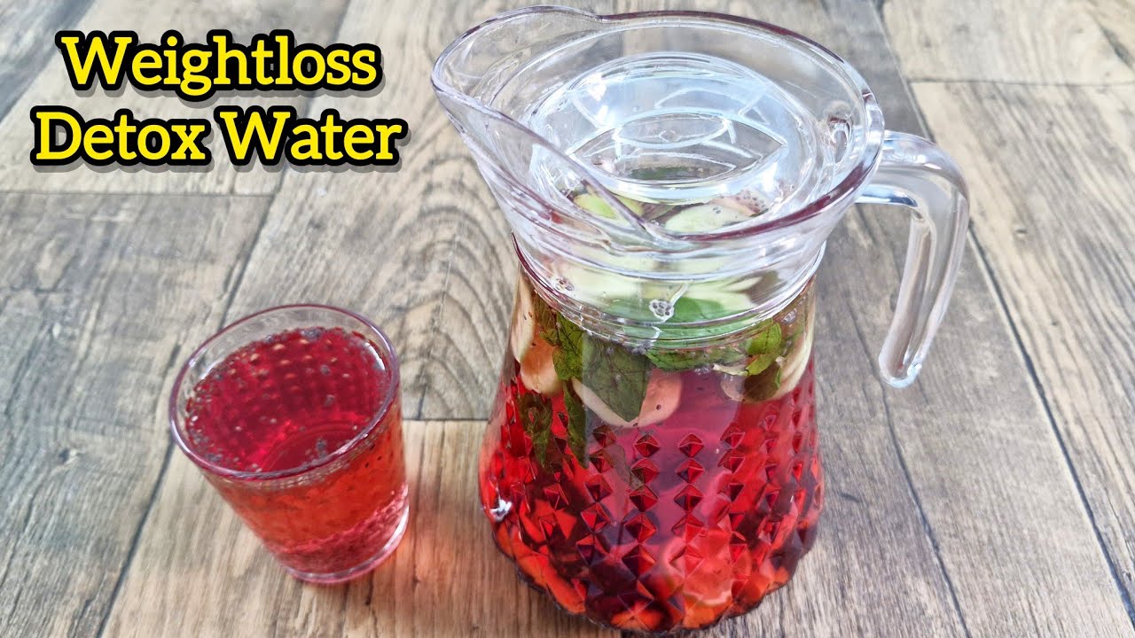 Detox Water | Detox Water For Weighloss | Healthy Drink | Ramadan Drink| No Sugar Detox Water #detox