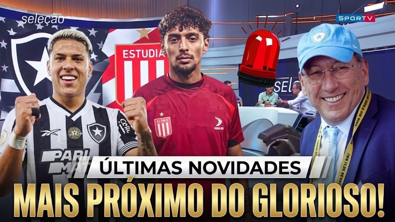 🚨BOMBA! ACABOU DE FECHAR! PODE COMEMORAR! REFORÇO DE PESO CHEGOU! ÚLTIMAS NOTÍCIAS DO BOTAFOGO!