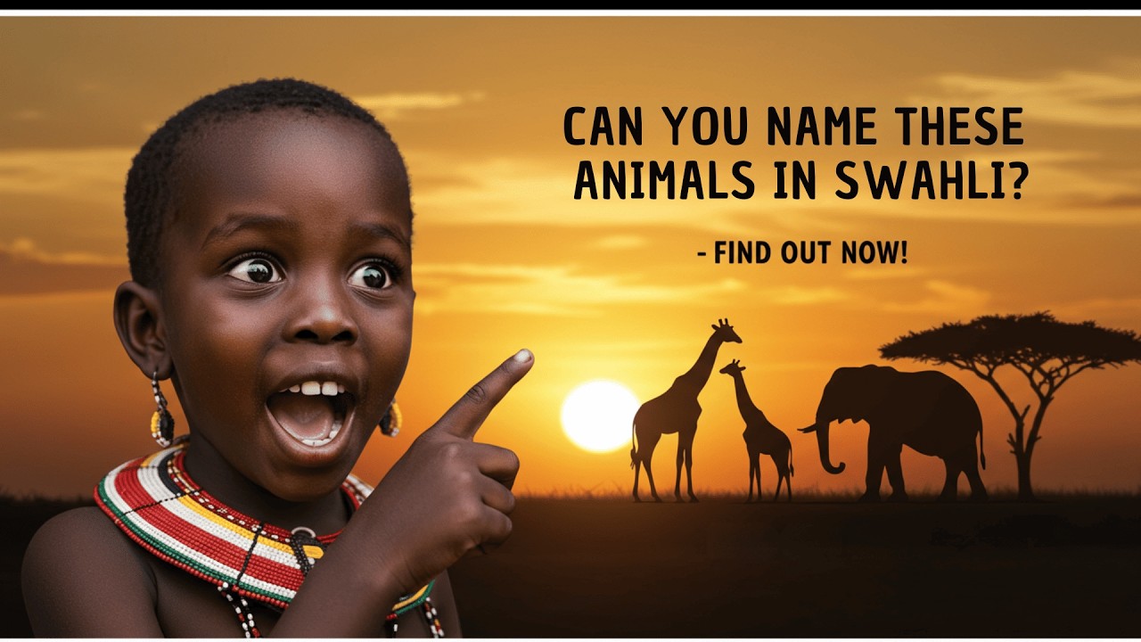 Common Wild Animals in Swahili – Learn Animal Names in Swahili!