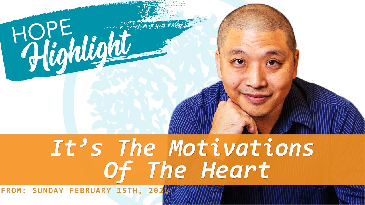 Its The Motivations Of The Heart - Elder Scott Iwahashi #hopehighlights
