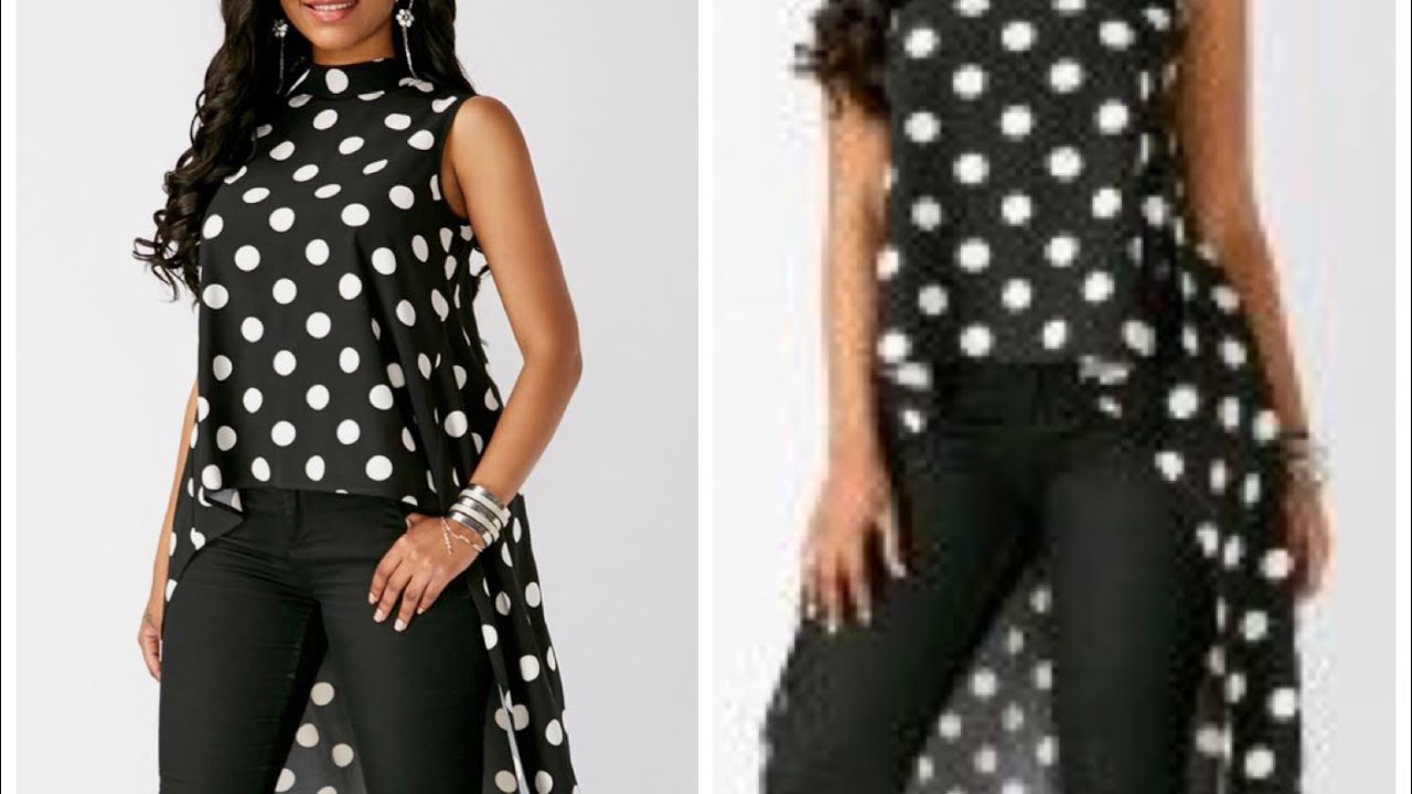 How to Sew an High Low Tunic (Blouse)