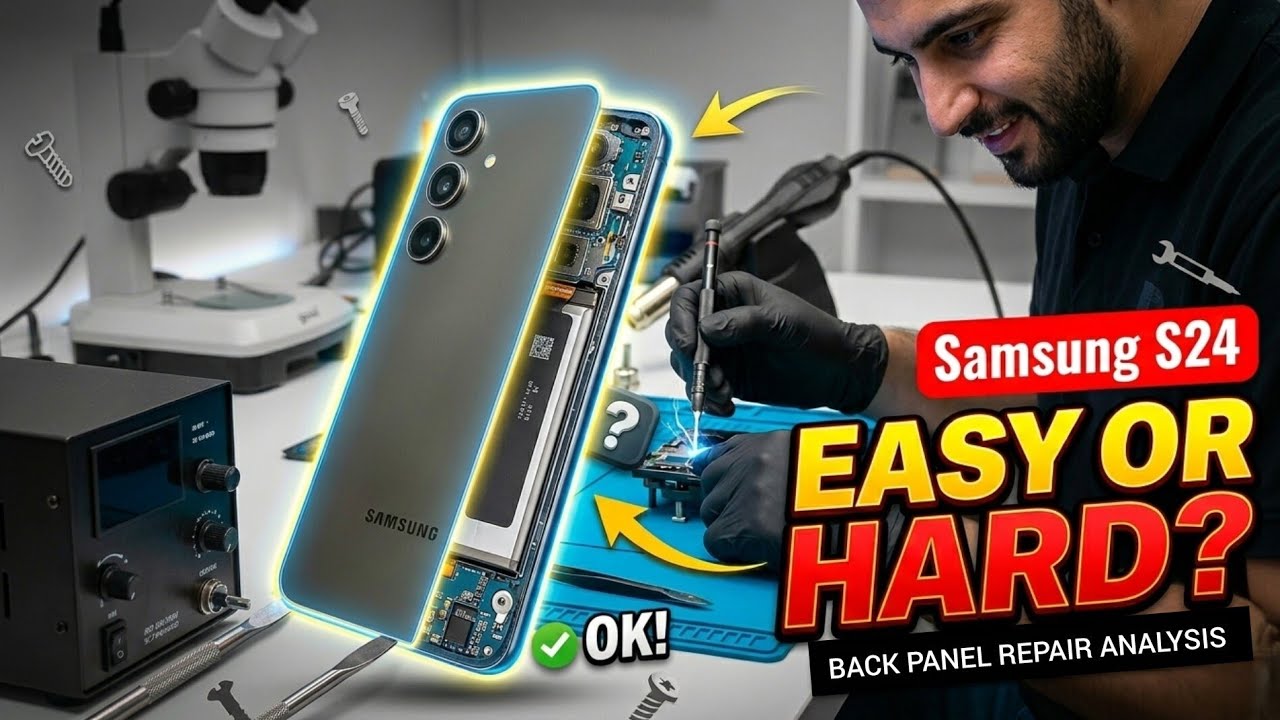 Samsung Galaxy S24 Battery open | How To open Samsung S24 Battery Step-by-Step | samsung S24 