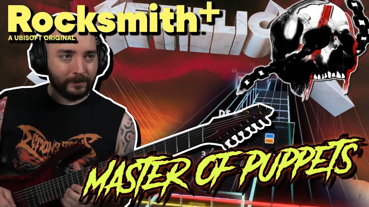 METALLICA - MASTER OF PUPPETS - Rocksmith+ |  Playthrough and Discussion