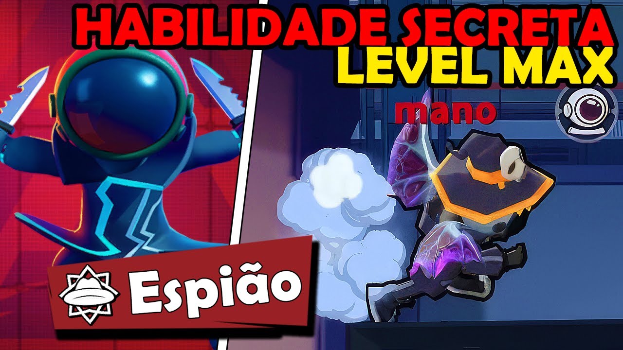 ESPIÃO NÍVEL MÁXIMO e DESBLOQUEEI UMA HABILIDADE SECRETA no Super Sus