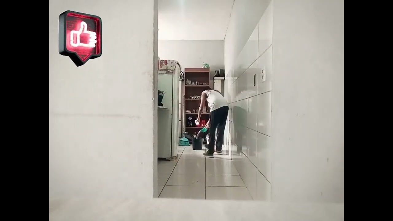 Acordei bem ,limpei minha cozinha e a sala😮‍💨💯
