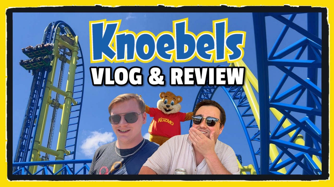 Knoebels 2024 Vlog & Review | Classic Woodies, Haunted Mansion, & Alligator Bites! 🎡