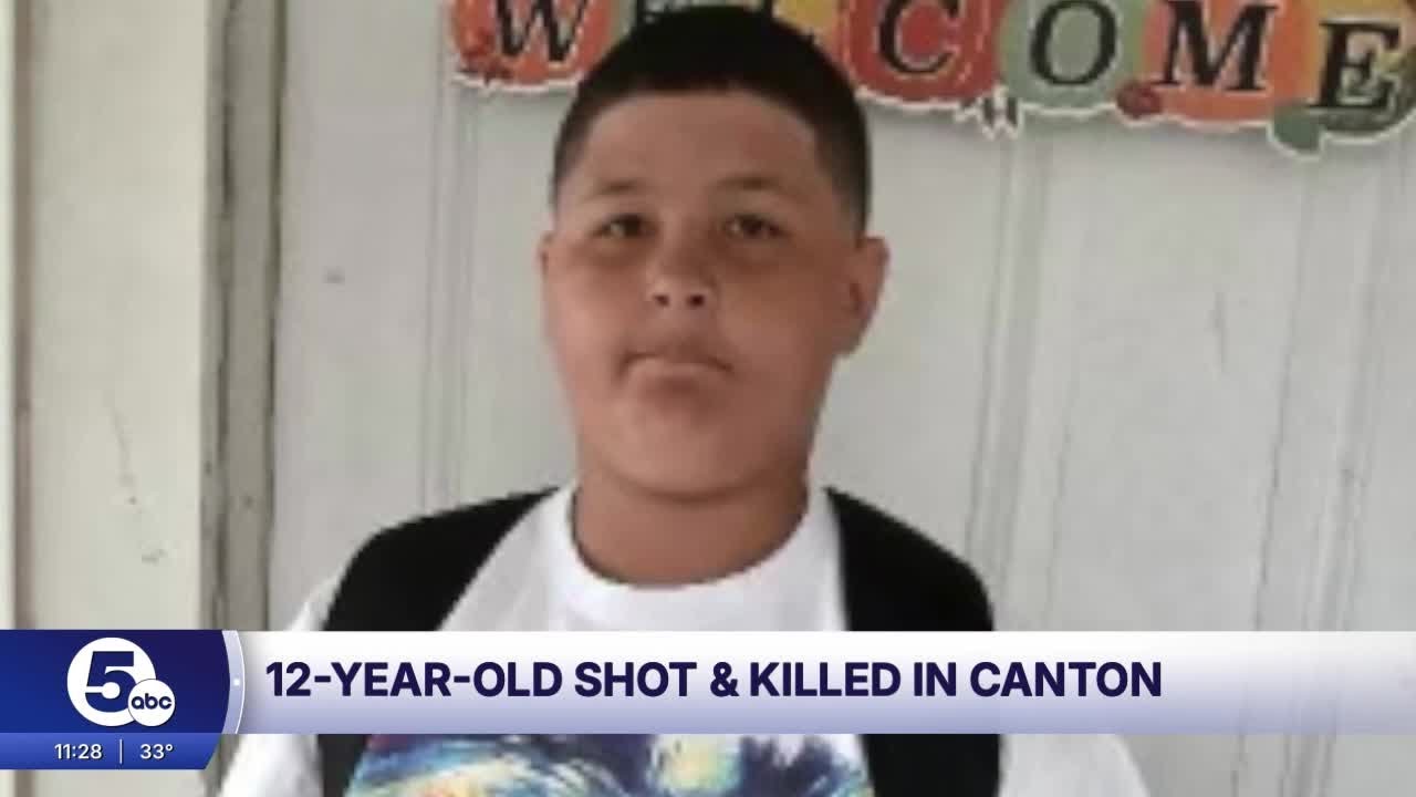 Family mourns 12-year-old fatally shot in Canton: 'I won&rsquo;t get to see that smile no more.'