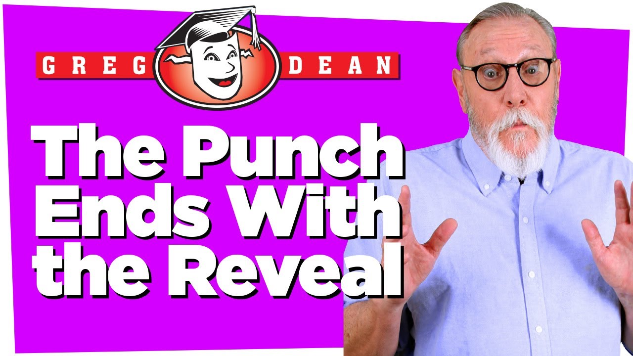 🎤End Punchline with the Punch - Stand Up Comedy Classes - Greg Dean Tips Comedians