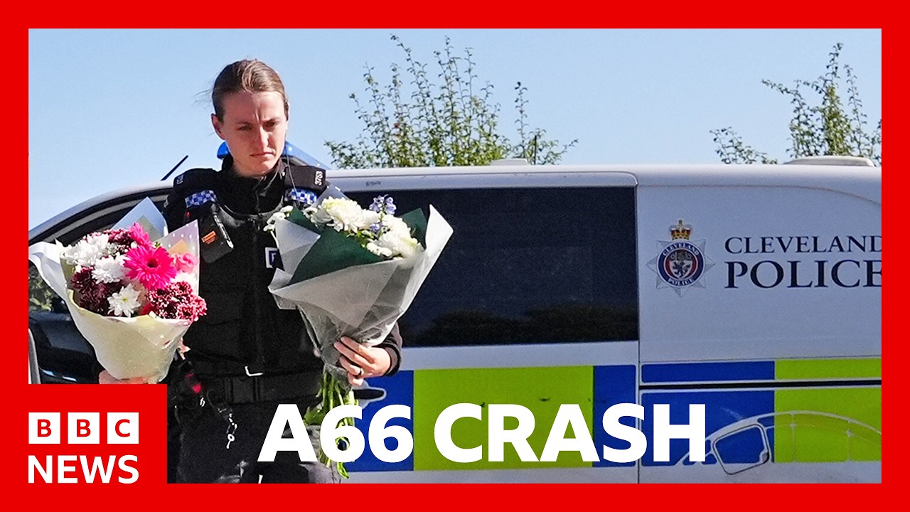 Twelve people arrested after Middlesbrough crash that killed two police officers | BBC News