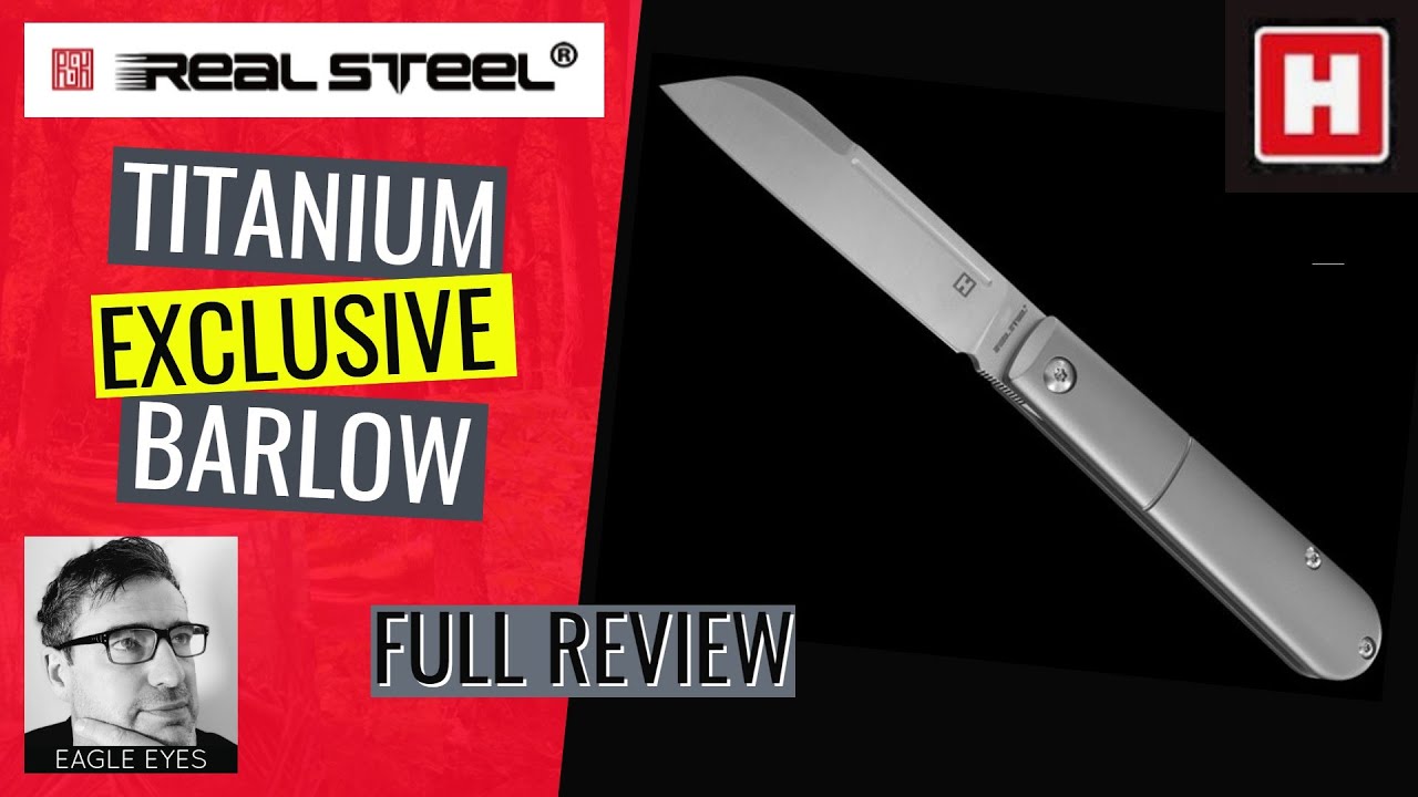 🏴󠁧󠁢󠁷󠁬󠁳󠁿 🇨🇳 Real Steal Barlow | Heinnie Haynes Edition | UNBOXING | Review | UKLegal | Titanium | EDC