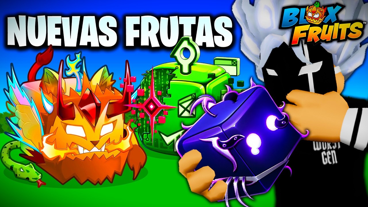 LAS 13 NUEVAS MEJORES FRUTAS de BLOX FRUITS🤩