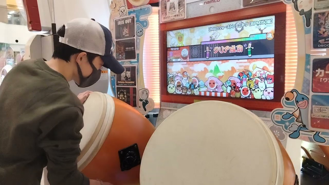 2曲目以降にUMAのフォーストレーニチグBPM150編と旋風ノ舞（地）をやってみた
