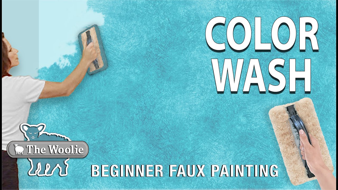 Техника нанесения искусственного глазури Color Wash. Инструкция #DIY #HOMEIMPROVEMENT #FAUXPAINTI...