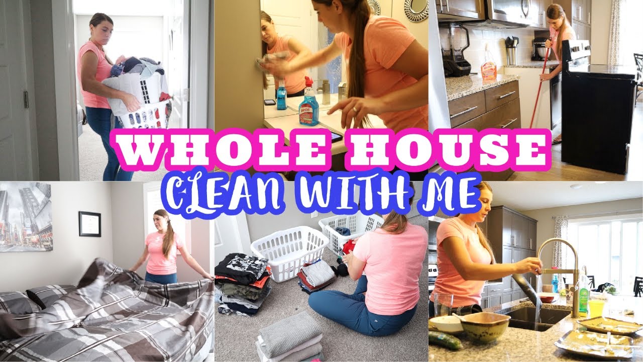 *NEW* WHOLE HOUSE CLEAN WITH ME 2021/ CLEANING MOTIVATION/HOMEMAKING MOTIVATION