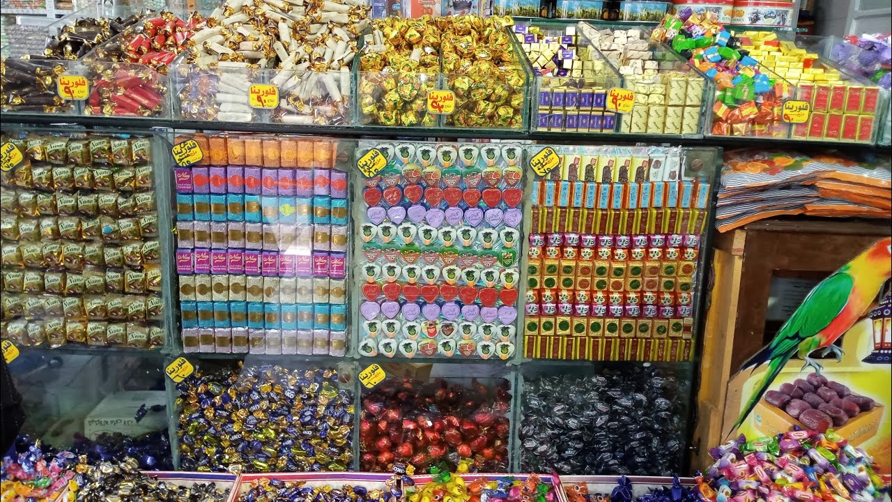 كل تسالي وحلويات العيد🎉بونبوني وطوفي وشوكلاتات بانواعها ونوجا وبسكوت بالشيكولاته 💖🎀