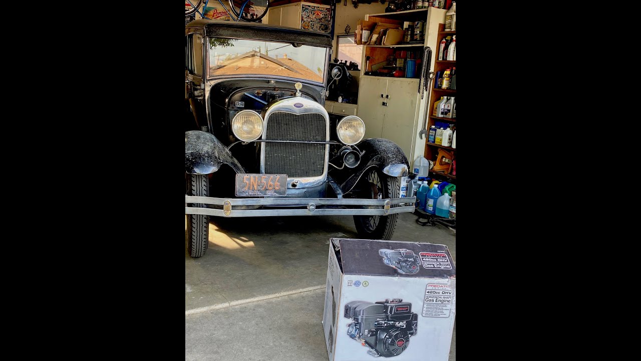 Harbor Freight Predator swapped Ford Model A