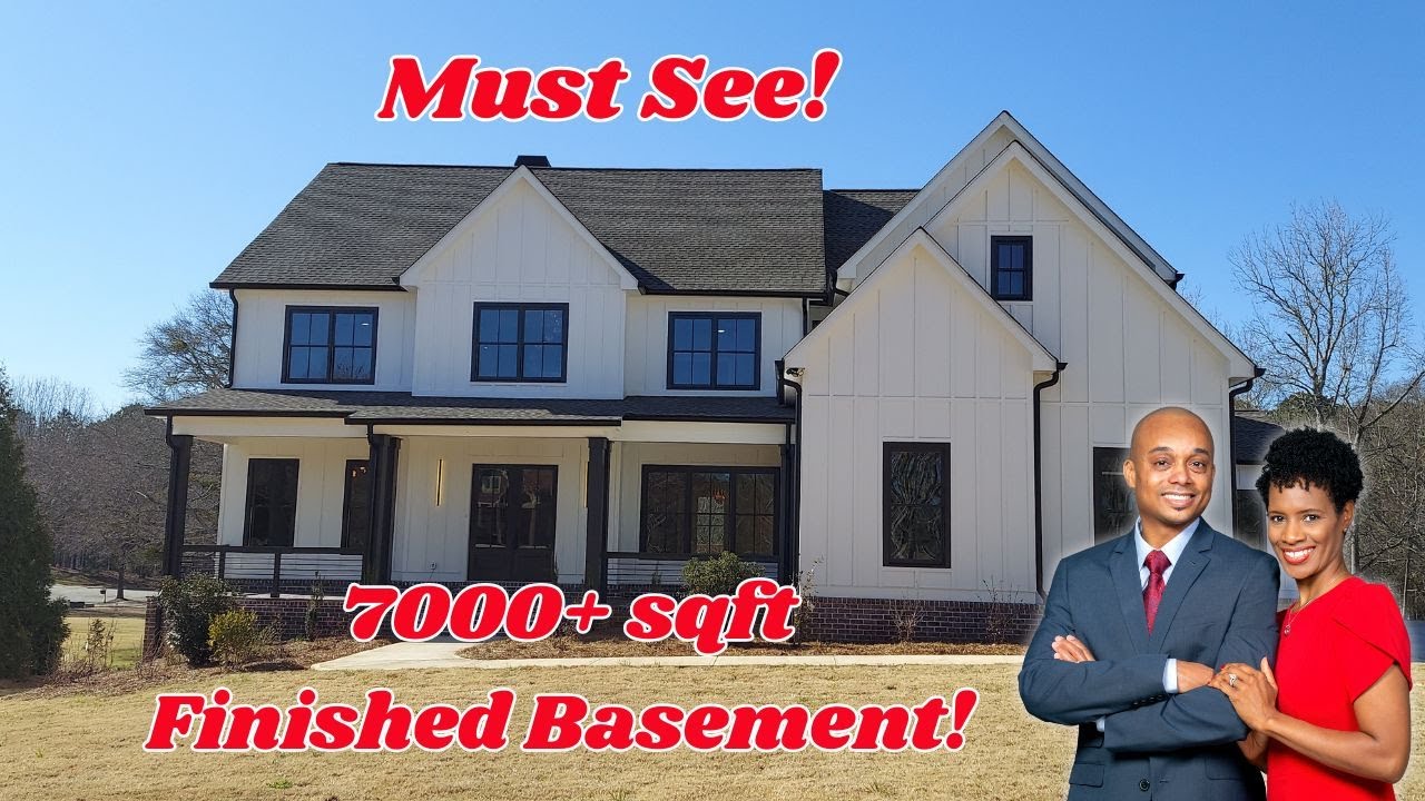 New Homes in Atlanta | Monroe, GA | Custom Built Luxury Estate | Full Finished Basement