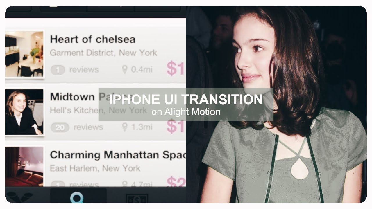 Iphone UI transition tutorial | #3