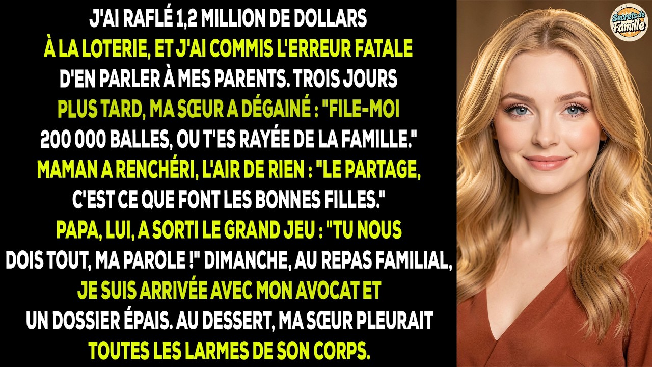 Mes parents ont convoqué une 