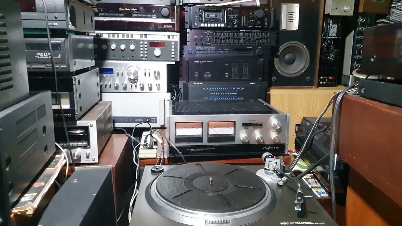 ACCUPHASE P 300, BAFLES FISHER PIONEER PD 73 ! VINTAGE VS MODERNO, ANALOGO VS DIGITAL USTED ELIJA ! 