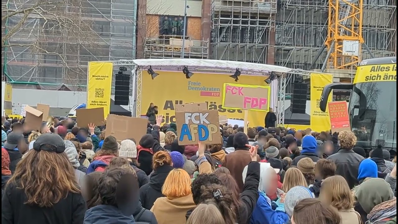 Christian Lindner in Freiburg am 03.02.2025