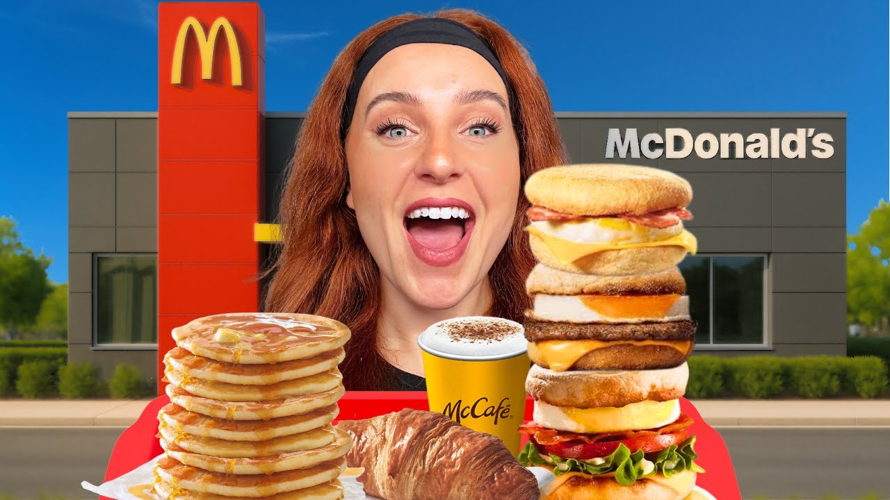 Ik bestel ALLES van het McDonald's ONTBIJT MENU