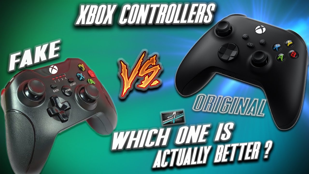 Xbox Controllers - Original Vs Fake But Which One Is Actually Better?? Gaming Discussions Ep. 8