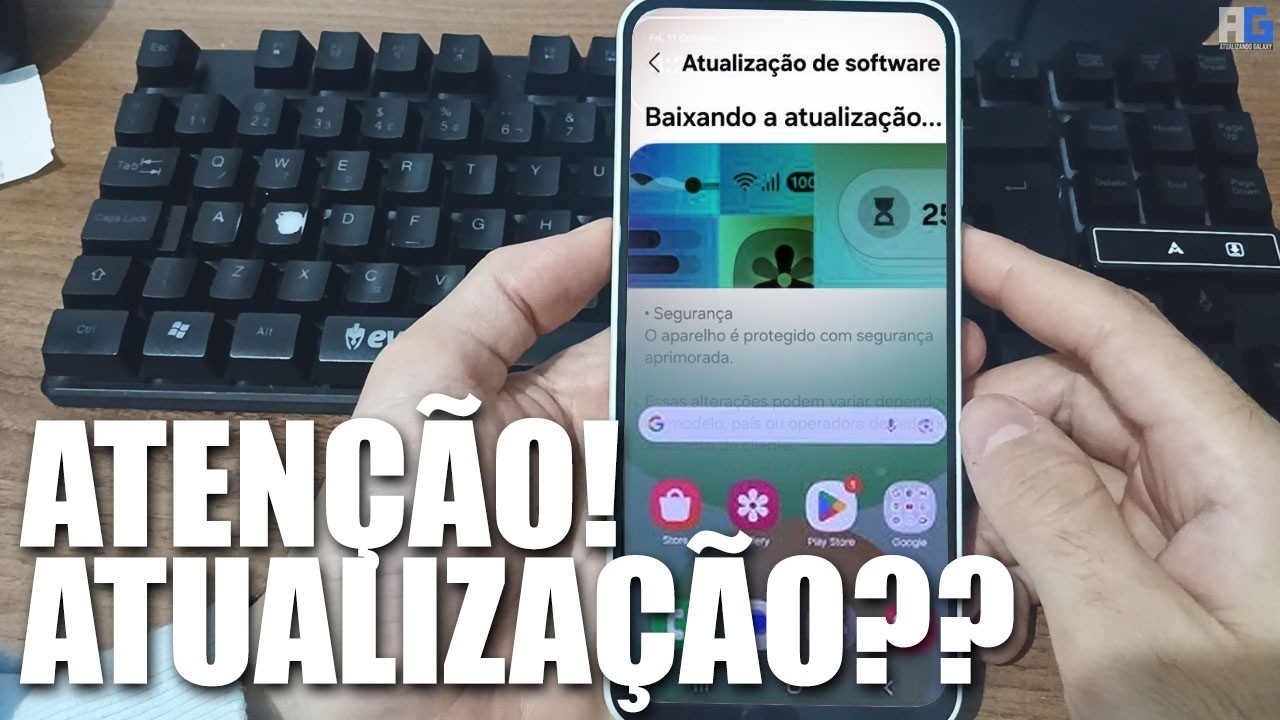 Fiquem Atentos! Outro GALAXY ATUALIZANDO! Brasil Em breve?? S24 FE