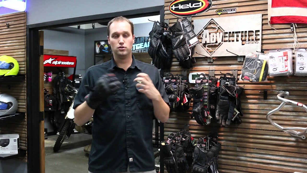 Held Twin Gore Tex 2 in 1 Goatskin Textile Glove Video Review