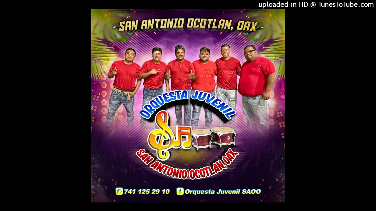 ORQUESTA JUVENIL SAOO POPURRI DE CHARANGAS EN VIVO MAYORDOMIA DE SAN ANTONIO OCOTLAN