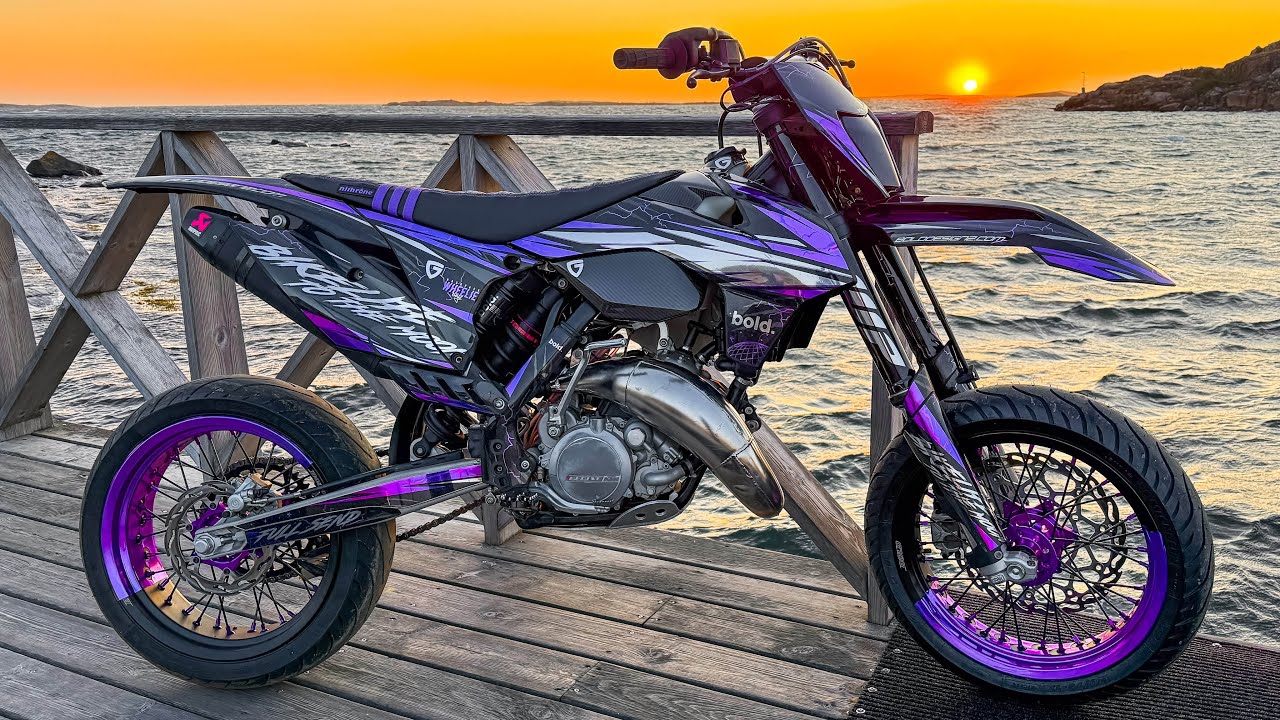 KTM 125 EXC Supermoto Bike Build