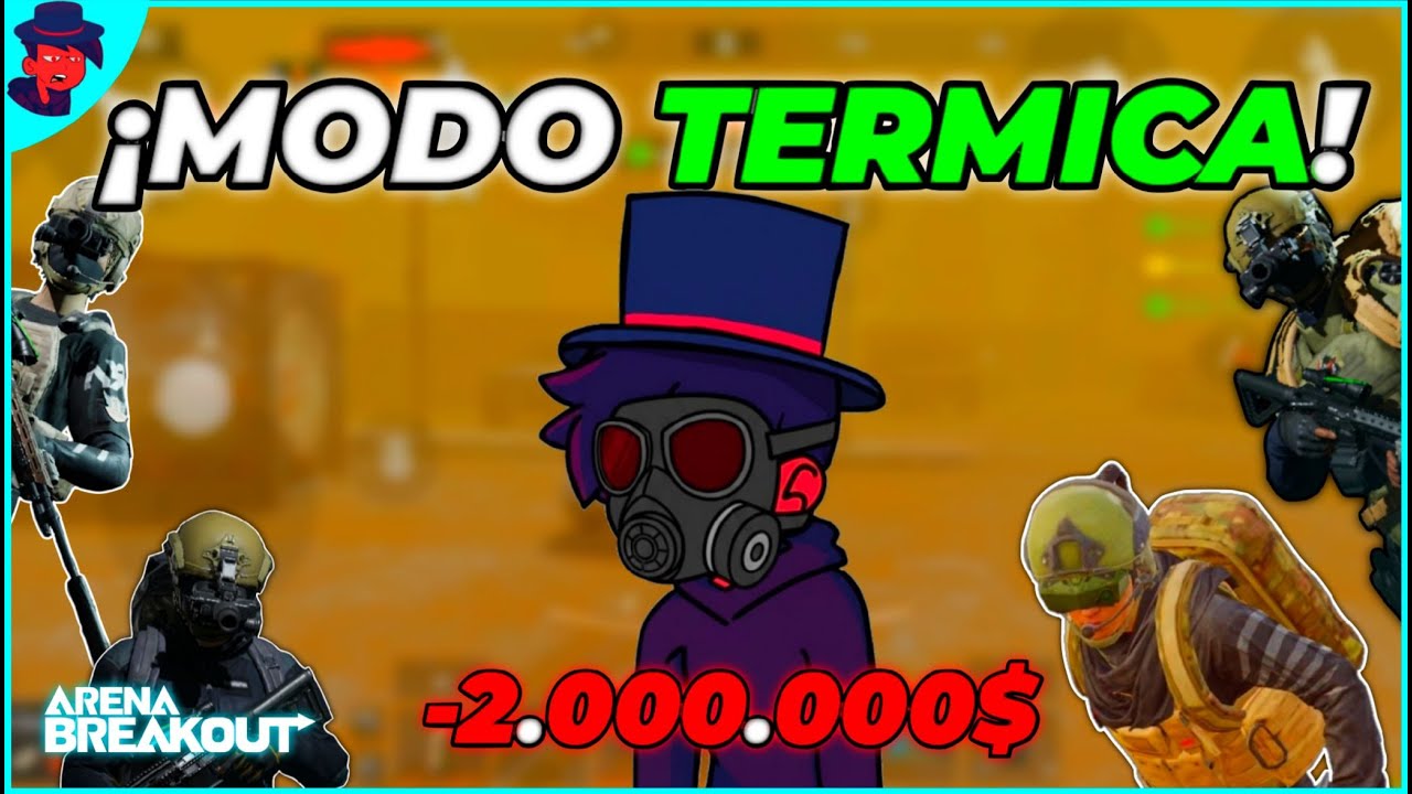 EL MODO TERMICA DE ARENA BREAKOUT DEFINITIVAMENTE CAMBIO MI VIDA *LO PERDI TODO OTRA VEZ🤪* | Crinix