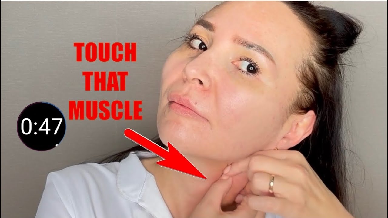 ONLY ONE MUSCLE for TURKEY NECK, Facial Asymmetry, sagging neck