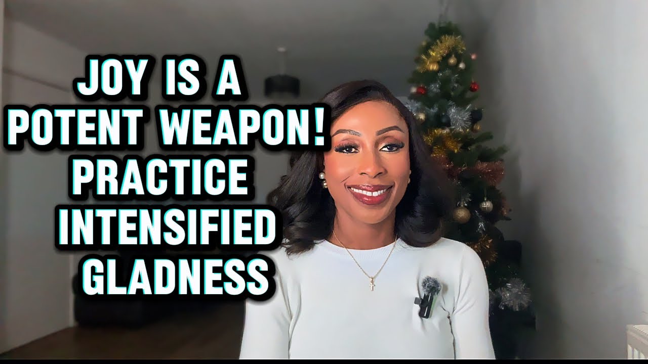 JOY AS A FRUIT  OF THE SPIRIT IN THE BELIEVER DOUBLES UP AS A WEAPON TO DEFEAT THE ENEMY!!!