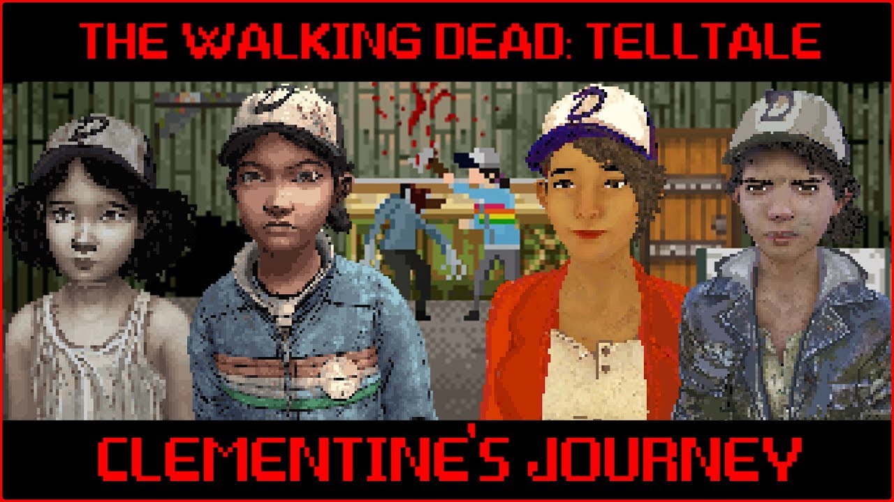 An 8-Bit Recap of Clementine's Journey In Telltale's The Walking Dead!