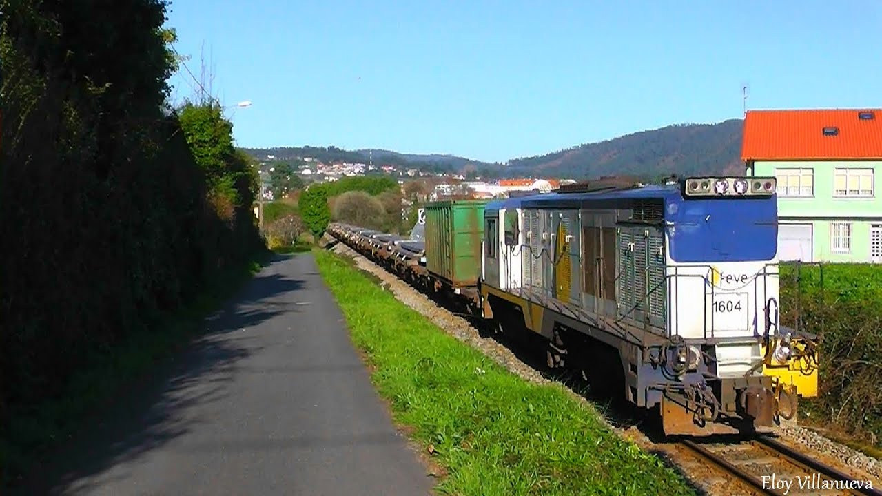 TRENES VARIADOS RENFE/FEVE, LÍNEA FERROL GIJÓN