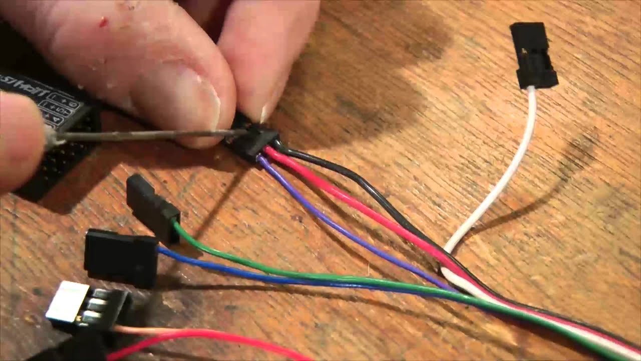 Graupner GR-12 an Align 3GX anschlie&szlig;en