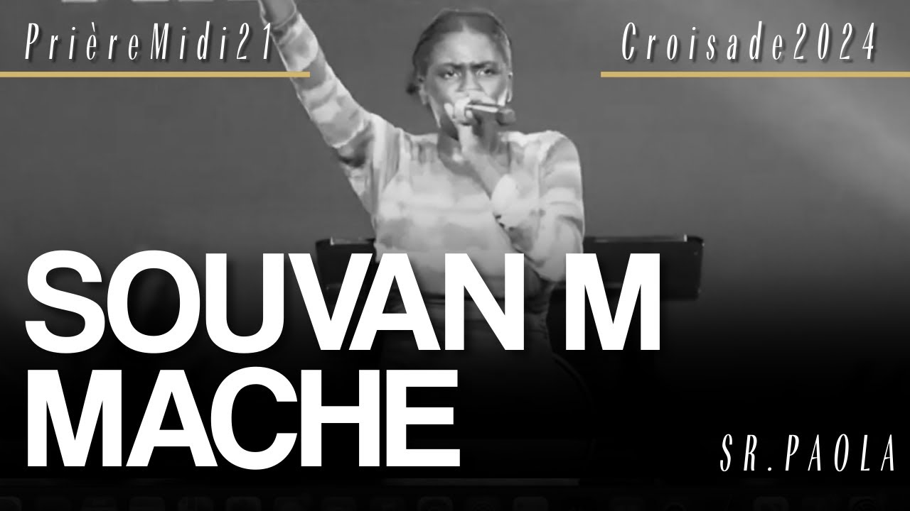 Souvan ‘m mache tris nan lavim | Bondye la pou tande mwen | Sr. Paola Medi