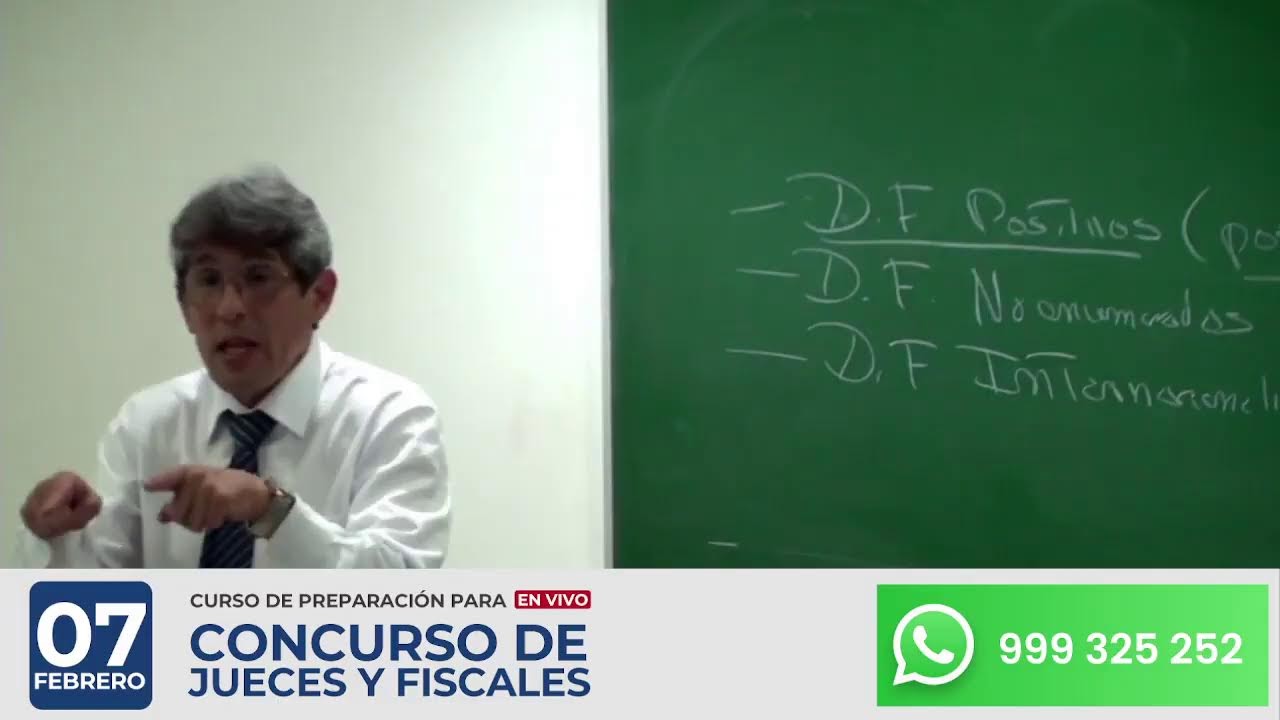 Prepárate para el Concurso de Jueces y Fiscales, y otros concursos públicos.
