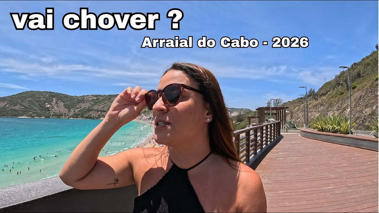 COMO ESTÁ ARRAIAL DO CABO HOJE - 16/01/26