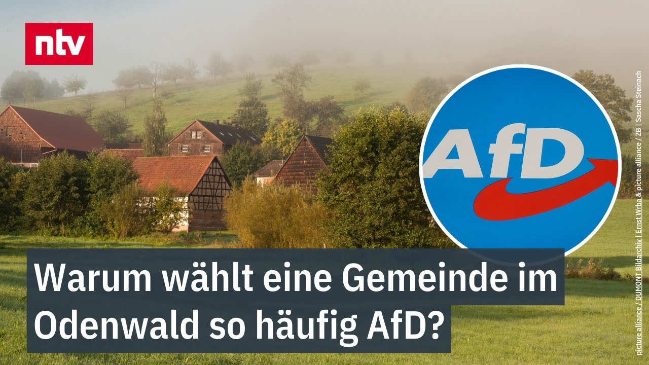 Auf Spurensuche im Mossautal: Warum wählt eine Gemeinde im Odenwald so häufig AfD?