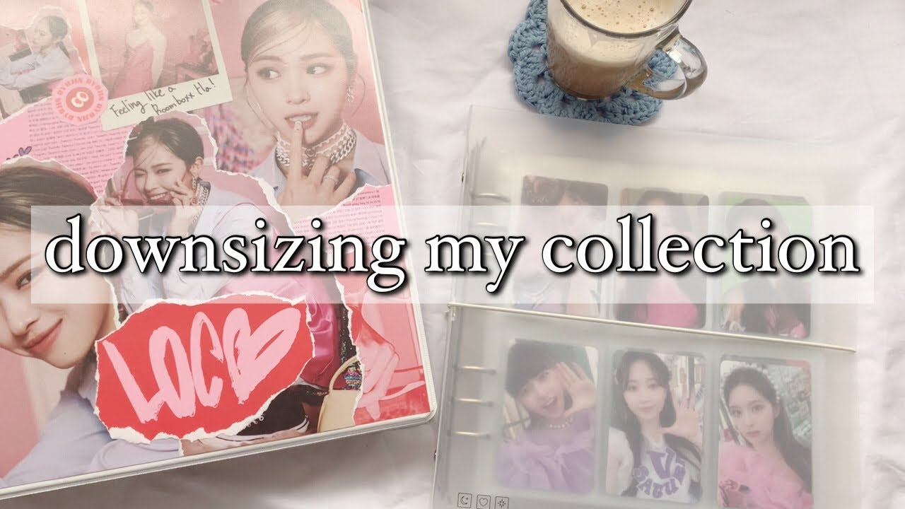 downsizing my entire collection 💔