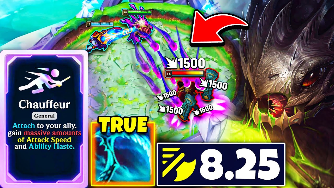Chauffer Kog’Maw MELTS Everything in One Second with Insane True Damage
