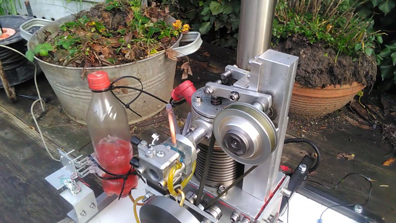 Homemade 55cc Big Stroke Engine Upgrade 4.
