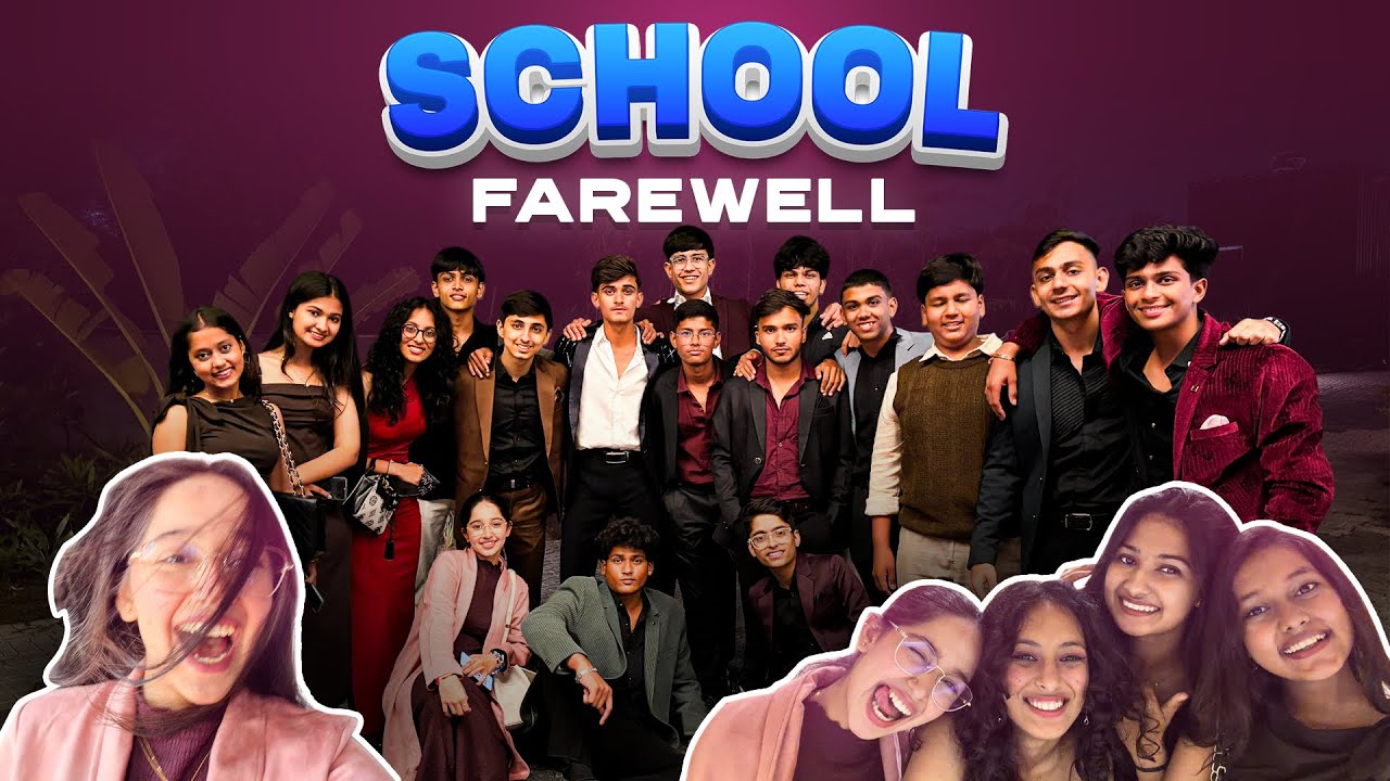 It&rsquo;s our time to get *FAREWELL* now 🥹❤️🥳🎀 || Our Last Dance 💃 || FT.School Friends || Deshna Dugad