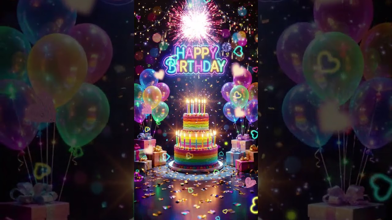 Best Happy Birthday Song 🎂 (Upbeat Wishes & Birthday Vibes) #Shorts