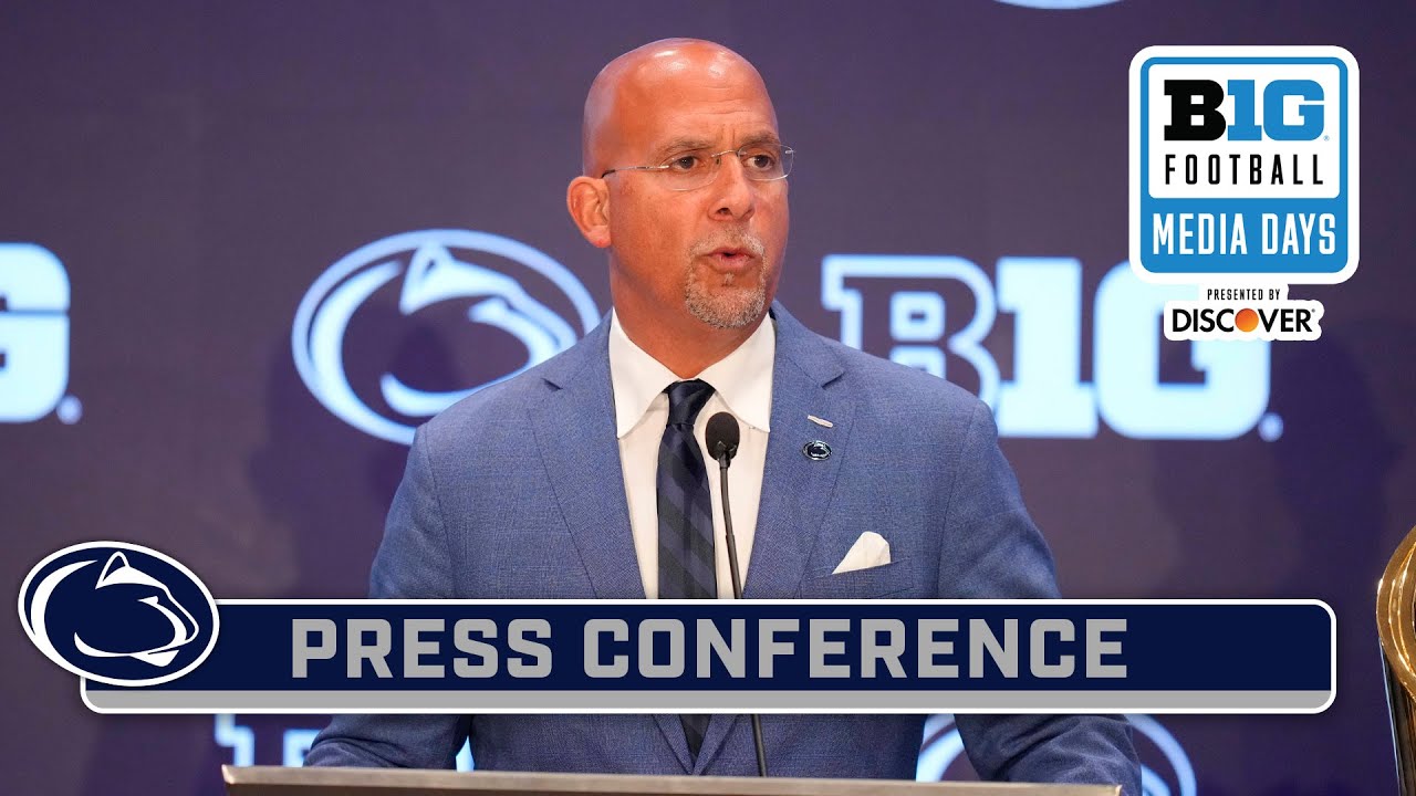 Penn State HC James Franklin Press Conference | 2025 B1G Football Media Days