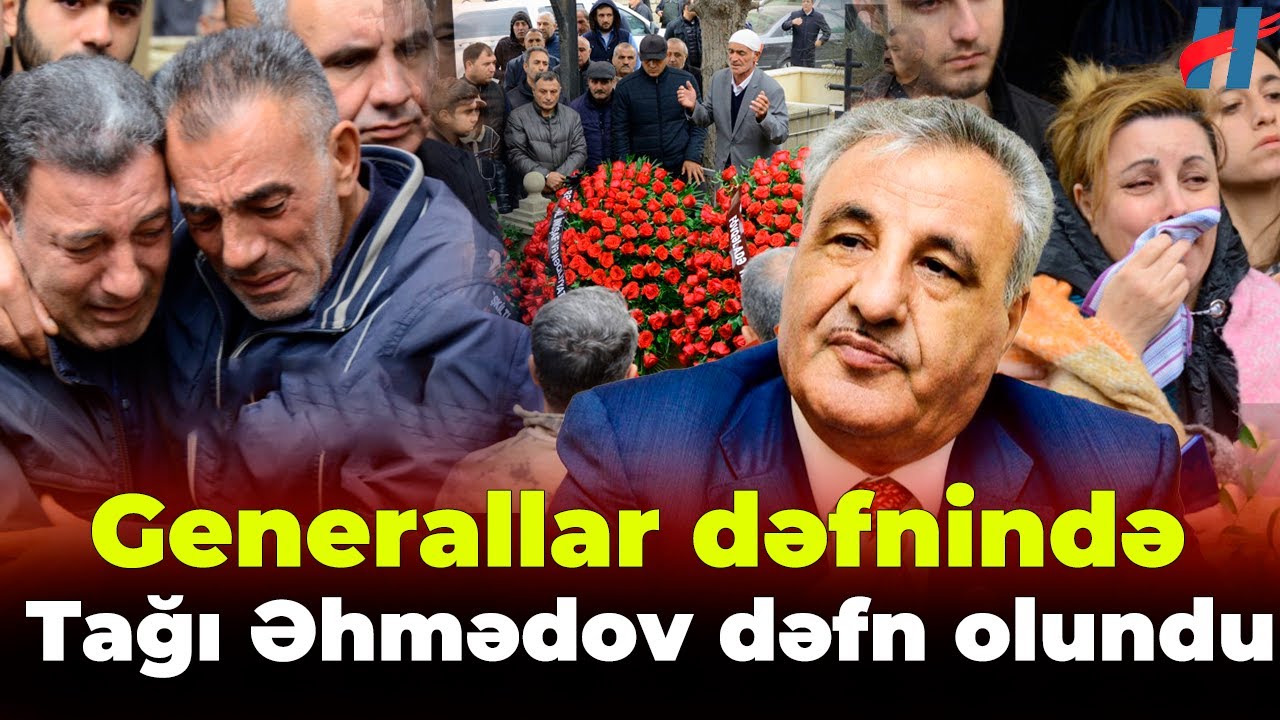 Tağı Əhmədovun dəfn yerindən GÖRÜNTÜLƏR